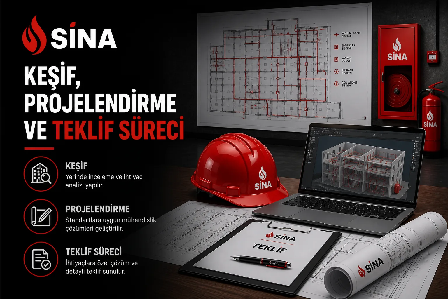 Keşif, Projelendirme ve Teklif Süreci